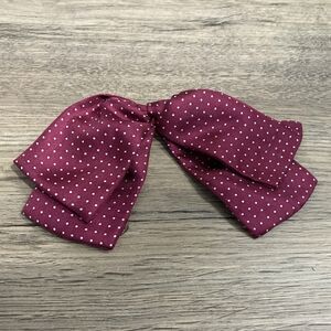 Vintage Bow Tie Vicky Davis All Silk Tout Soie Tie Made in Japan